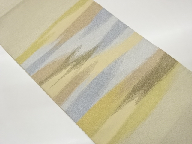 JAPANESE NAGOYA OBI / WOVEN MIST